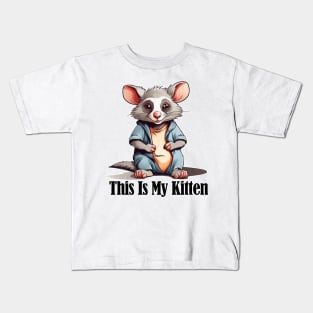 This is My Kitten Kids T-Shirt